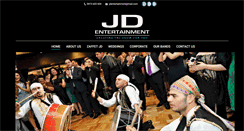 Desktop Screenshot of jdentertainment.com.au